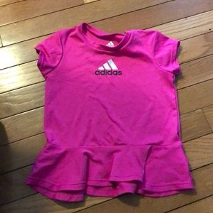 Adidas peplum Top